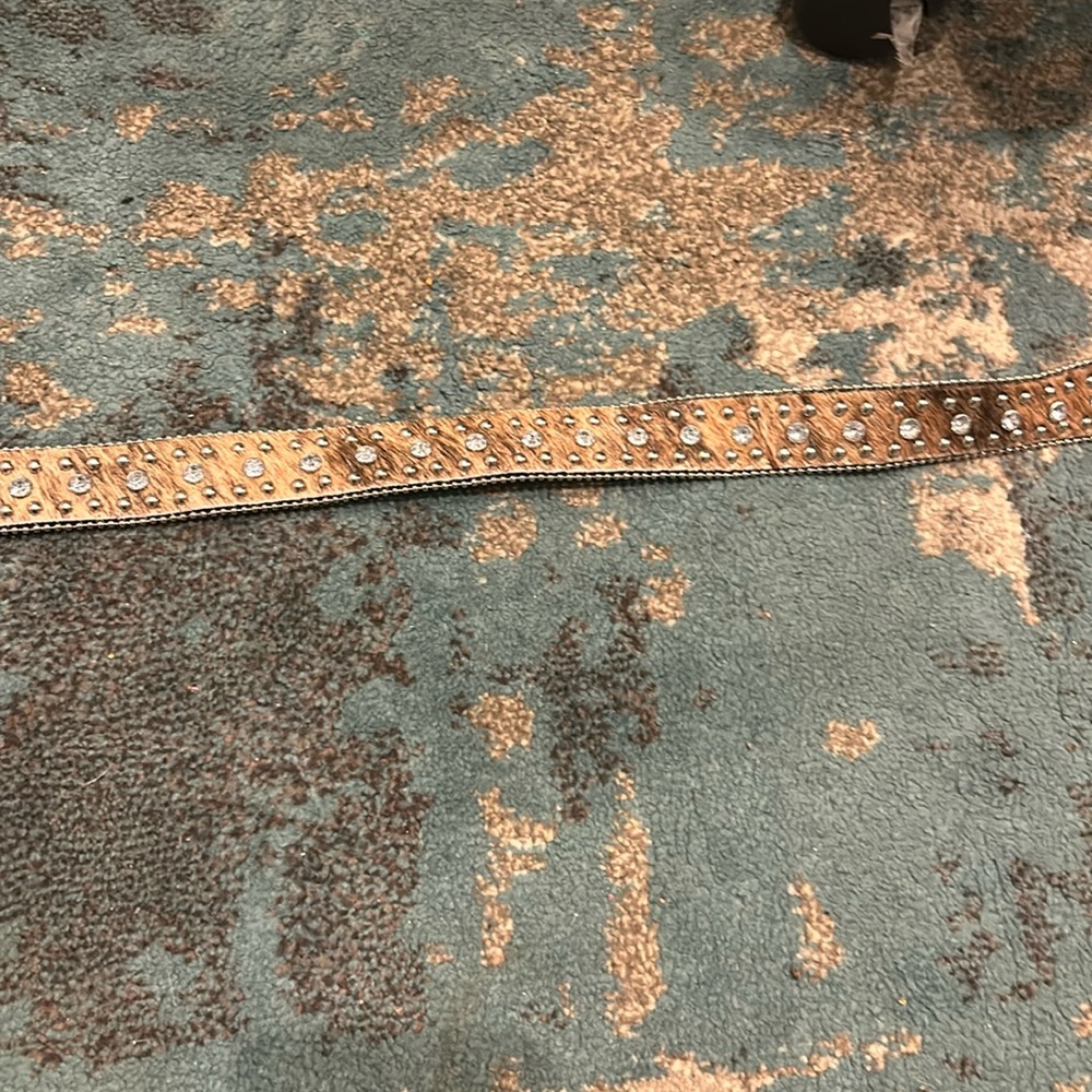 Rhinestone belt